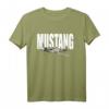P-51 Mustang Flugzeug T-Shirt – Klassisches Luftfahrtdesign mit doppeltem Saum für Flugzeugliebhaber