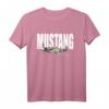 P-51 Mustang Flugzeug T-Shirt – Klassisches Luftfahrtdesign mit doppeltem Saum für Flugzeugliebhaber