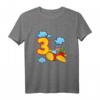 Kinder Geburtstagsshirt 3 Jahre Flugzeug Pilot - Süßes Geburtstagsoutfit für kleine Flugzeug-Fans mit Bär-Motiv