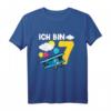 Kinder 7. Geburtstag T-Shirt mit Segelflugzeug – Perfektes Geschenk für junge Piloten und Flugzeugliebhaber