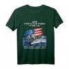 USS Gerald R Ford CVN 78 Flugzeugträger Veteran Weihnachten Langarmshirt – Perfekt für Seemänner, Veteranen & Schiffsliebhaber