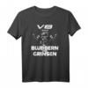 V8 Blubbern und Grinsen - Hubraum T-Shirt für Autoliebhaber, Schrauber & Motorsportfans, perfektes Geschenk für Tuning & Muscle Car Enthusiasten