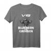 V8 Blubbern und Grinsen - Hubraum T-Shirt für Autoliebhaber, Schrauber & Motorsportfans, perfektes Geschenk für Tuning & Muscle Car Enthusiasten
