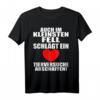 Tierversuche abschaffen - Im kleinsten Fell schlägt ein Herz T-Shirt für Tierschützer, Naturschützer und Tierliebhaber gegen Tierleid