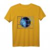 Physik Weltwissenschaftsliebhaber Geschenk - Mathe Formel T-Shirt mit Erdsymbol für Wissenschafts- und Physikfans