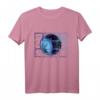 Physik Weltwissenschaftsliebhaber Geschenk - Mathe Formel T-Shirt mit Erdsymbol für Wissenschafts- und Physikfans