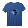 Physik Weltwissenschaftsliebhaber Geschenk - Mathe Formel T-Shirt mit Erdsymbol für Wissenschafts- und Physikfans