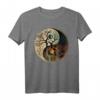 Spirituelles Yin Yang Baum des Lebens T-Shirt – Taoistisches Symbol für Balance, Zen & asiatische Kultur für Männer, Frauen & Kinder