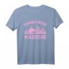 Damen Frankfurter Mädsche T-Shirt - Frankfurt am Main Skyline, FFM Hessen, Pink Edition für Party, Festivals & Alltag