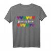 Love Is Love T-Shirt - LGBTQ Pride & Regenbogen Statement für Supporter, Freunde & Familie zum Pride Monat, Geburtstag & CSD