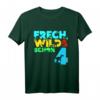Kinder Dino T-Shirt - Frech, Wild & Schon 4 Jahre alt - Perfektes Geschenk und Outfit für den vierten Geburtstag Junge