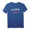Klassisches Mode Alpha Küken frech weiblich T-Shirt – Geschenk für starke, verantwortungsbewusste Frauen und Mädchen