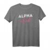 Klassisches Mode Alpha Küken frech weiblich T-Shirt – Geschenk für starke, verantwortungsbewusste Frauen und Mädchen