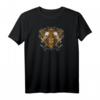 Freimaurer Raglan mit Augenschädel - Symbolisches T-Shirt mit Freimaurer-Designs & Esoterik-Motiven