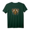 Freimaurer Raglan mit Augenschädel - Symbolisches T-Shirt mit Freimaurer-Designs & Esoterik-Motiven