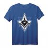 Freimaurer Loge Zirkel T-Shirt – Gothic Boho Okkultismus, Schwarze Magie & Esoterik Geschenk für Gothics & Ritualliebhaber