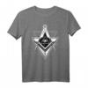 Freimaurer Loge Zirkel T-Shirt – Gothic Boho Okkultismus, Schwarze Magie & Esoterik Geschenk für Gothics & Ritualliebhaber