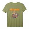 Alchemie & Freimaurer Tasche T-Shirt mit Phiole, Korken & Werkzeug - Gothic Esoterik Design für Magie- & Okkultismus-Fans
