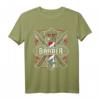 Vintage Friseurstange T-Shirt – Cooles Outfit für Friseure, Friseur-Geschenkidee für Geburtstag & Weihnachten
