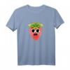 Fröhliches Baby Erdbeere T-Shirt mit süßen Kulleraugen – Perfektes Geschenk für Weihnachten und Geburtstage für Kinder