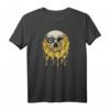 Schädel Emoticon, Smiley Face Horror Fröhliches Halloween T-Shirt – Perfekt für Partys, Kostüme & Geschenke für Familie & Freunde