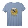 Schädel Emoticon, Smiley Face Horror Fröhliches Halloween T-Shirt – Perfekt für Partys, Kostüme & Geschenke für Familie & Freunde