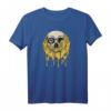 Schädel Emoticon, Smiley Face Horror Fröhliches Halloween T-Shirt – Perfekt für Partys, Kostüme & Geschenke für Familie & Freunde