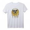 Schädel Emoticon, Smiley Face Horror Fröhliches Halloween T-Shirt – Perfekt für Partys, Kostüme & Geschenke für Familie & Freunde