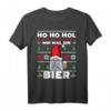 Weihnachten Bier Wichtel T-Shirt - Humorvolles Festtagsdesign mit Spruch für Bierliebhaber, Männer und Frauen