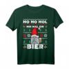 Weihnachten Bier Wichtel T-Shirt - Humorvolles Festtagsdesign mit Spruch für Bierliebhaber, Männer und Frauen