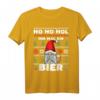 Weihnachten Bier Wichtel T-Shirt - Humorvolles Festtagsdesign mit Spruch für Bierliebhaber, Männer und Frauen