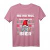 Weihnachten Bier Wichtel T-Shirt - Humorvolles Festtagsdesign mit Spruch für Bierliebhaber, Männer und Frauen