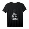 Fick dich T-Shirt – Lustiges Humorvolles Geschenk für Freunde, Familie & Kollegen zum Geburtstag, Weihnachten & Vatertag