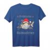 Lustiges Fröhliche Hainachten Weihnachten Ugly Christmas T-Shirt – Humorvolles Meerestiere & Hai Motiv für Weihnachten, Nikolaus & Adventskalender