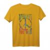 Retro Flower Power Batik T-Shirt - Make Love Not War | Hippie & Peace Design für Partys, Fans & Freunde