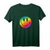 Glückliches Regenbogen Smiley Lächeln Gesicht T-Shirt – Positiv Denken, Liebe & Gute Vibes für Fröhliche Menschen