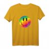 Glückliches Regenbogen Smiley Lächeln Gesicht T-Shirt – Positiv Denken, Liebe & Gute Vibes für Fröhliche Menschen
