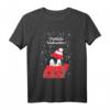 Fröhliche Weihnachten Pinguin Schnee T-Shirt für Damen und Kinder – Witziges Weihnachtsoutfit & Geschenkidee für die Feiertage