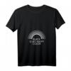 Damen T-Shirt in Schwarz mit V-Ausschnitt – Leicht, klassisch geschnitten, fröhliche Farbe