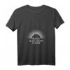 Damen T-Shirt in Schwarz mit V-Ausschnitt – Leicht, klassisch geschnitten, fröhliche Farbe