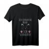 Schlafshirt Damen mit Katze - Bequemes V-Ausschnitt Schlafanzug, perfekt als Geschenk zu Weihnachten & Geburtstag