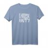 Choose Happy T-Shirt – Fröhliches Englisch Motivationsshirt für Lehrer, Optimisten & Protestierer