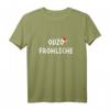 Ouzo Fröhliche Weihnachten T-Shirt – Lustiges griechisches Geschenk für Griechen zum Fest und Weihnachtsmarkt