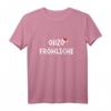 Ouzo Fröhliche Weihnachten T-Shirt – Lustiges griechisches Geschenk für Griechen zum Fest und Weihnachtsmarkt