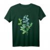 Coole blaue Blumen blühen im Frühling - Hübsches T-Shirt als Geschenk für Blumenliebhaber und Valentinstagsfans