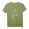 Coole blaue Blumen blühen im Frühling - Hübsches T-Shirt als Geschenk für Blumenliebhaber und Valentinstagsfans