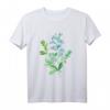 Coole blaue Blumen blühen im Frühling - Hübsches T-Shirt als Geschenk für Blumenliebhaber und Valentinstagsfans