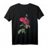 Rote & Burgunder Blumen Blüten im Frühling - Schönes Blumen T-Shirt für Liebe, Frühling & Valentinstag