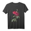 Rote & Burgunder Blumen Blüten im Frühling - Schönes Blumen T-Shirt für Liebe, Frühling & Valentinstag