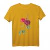 Rote & Burgunder Blumen Blüten im Frühling - Schönes Blumen T-Shirt für Liebe, Frühling & Valentinstag